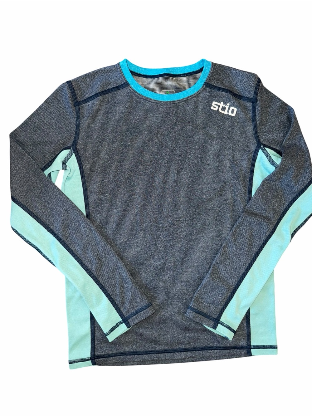 Stio Basis Peakwool Lightweight Crew Long Sleeve Shirt, Youth 10
